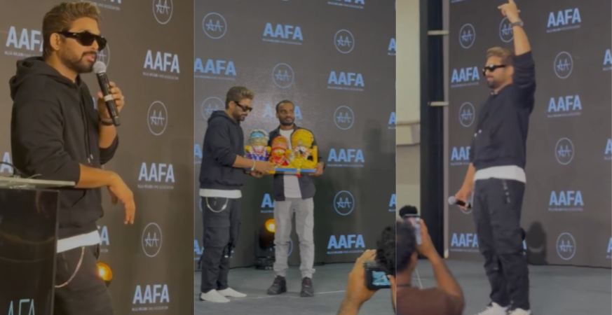 Allu Arjun fans meeting