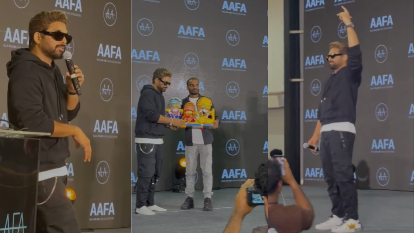 Allu Arjun fans meeting