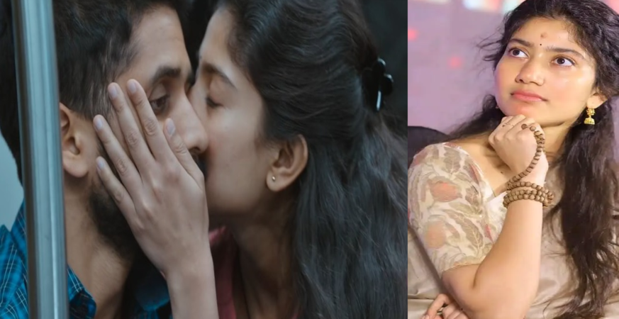 sai pallavi kiss scene